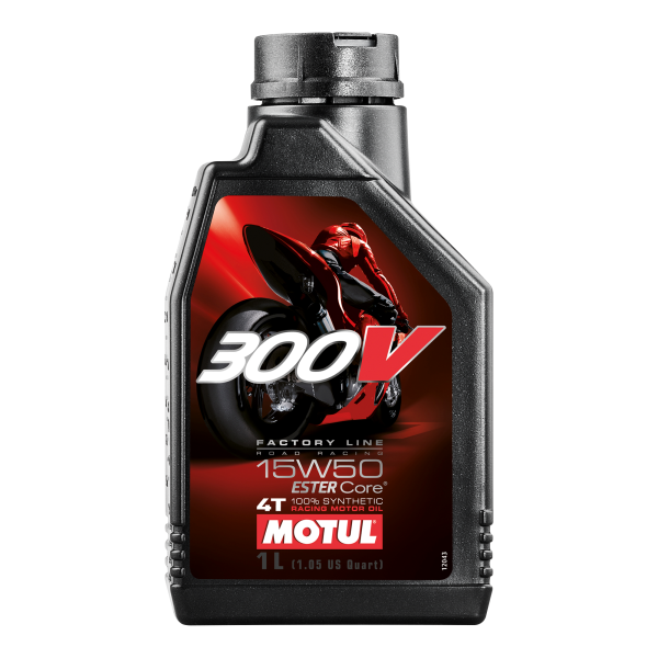 MOTUL Motul Synthetic Oil 300V 15W50 Factory Line Road Racing 1 Litre
